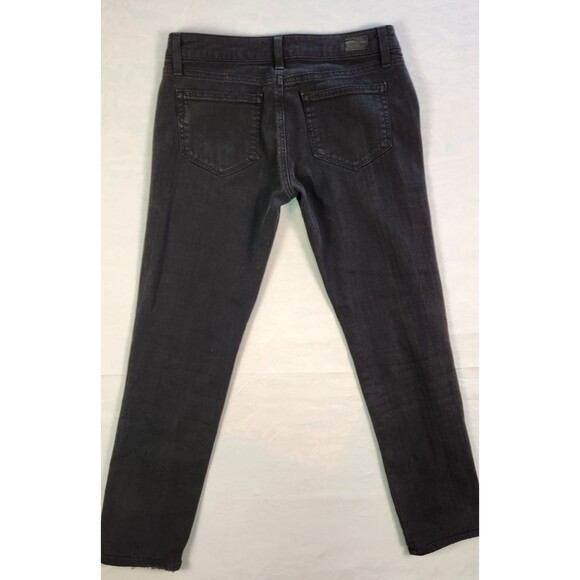 Paige Jimmy Jimmy Skinny Jeans Womens 26 Vintage Black Full Length - Picture 3 of 8